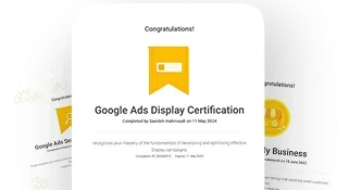 certificates of best digital marketing Agency in vancouver