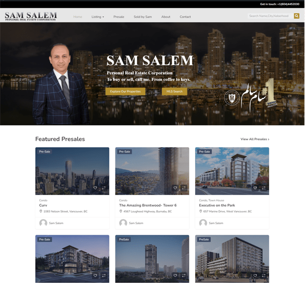 samsalem-website