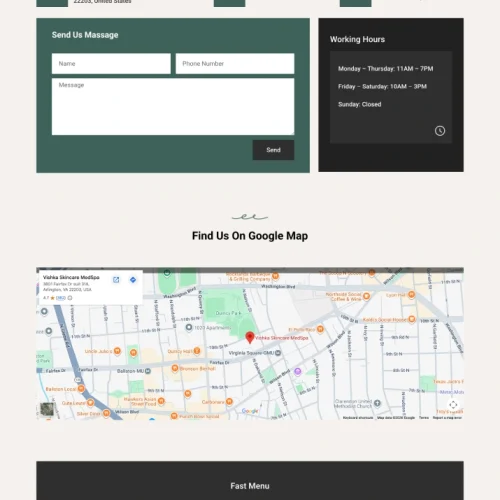 contact us page